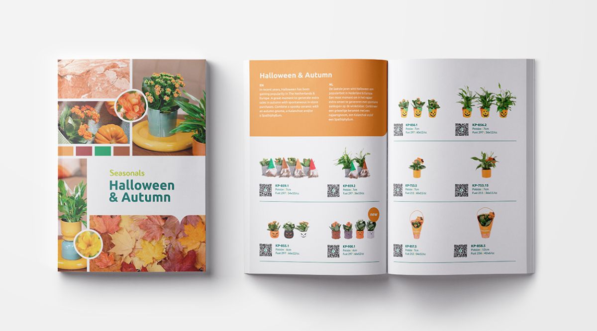 KP Holland season leaflet Halloween en najaar